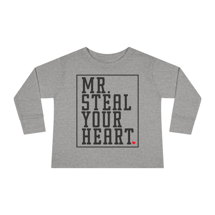 Mr. Steal Your Heart - Toddler Long Sleeve Tee