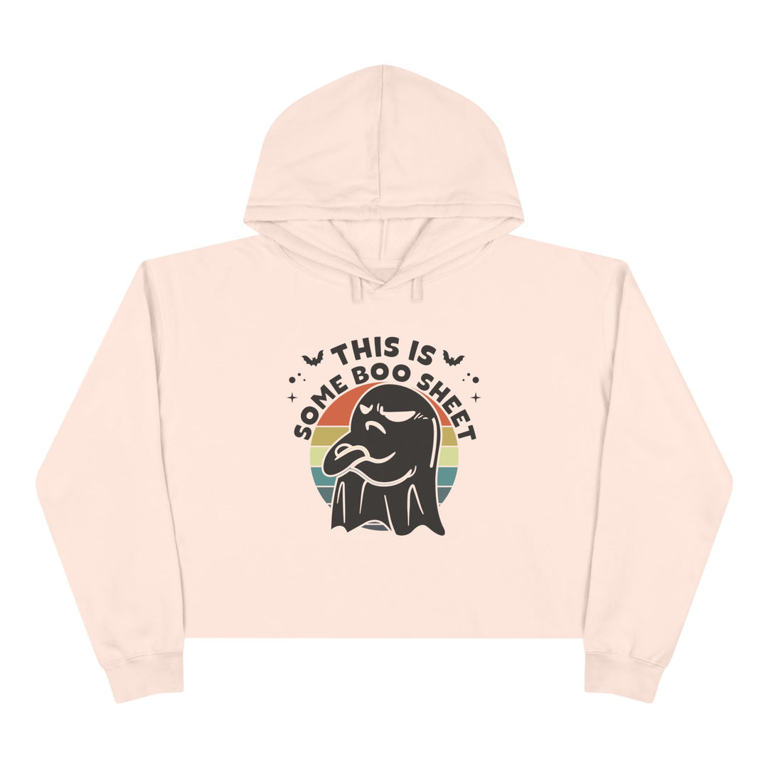 This Is Some Boo Sheet - Crop Hoodie