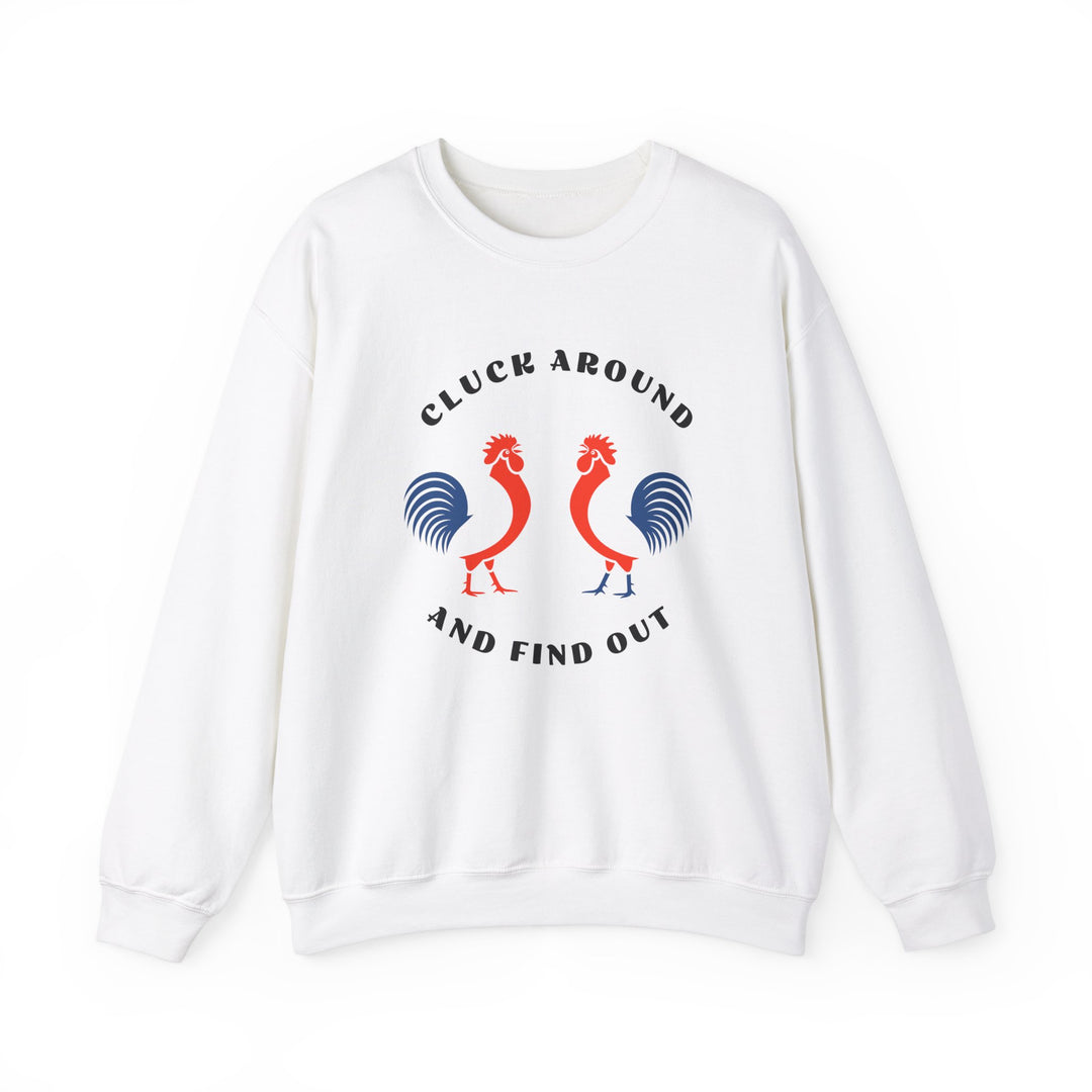 Cluck Around - Unisex Heavy Blend™ Crewneck Sweatshirt