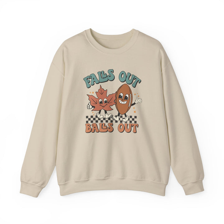 Falls Out Balls Out - Unisex Heavy Blend™ Crewneck Sweatshirt