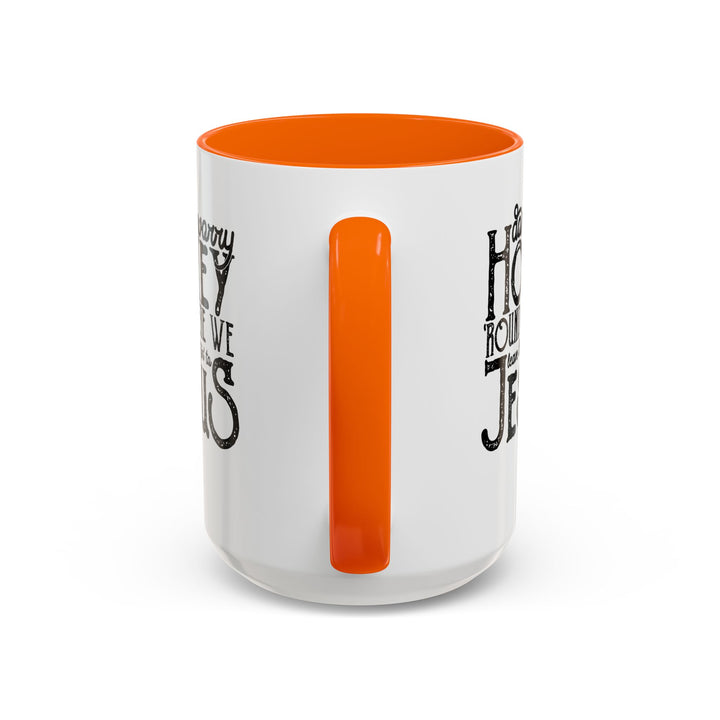 Judgin To Jesus - Accent Coffee Mug (11, 15oz)