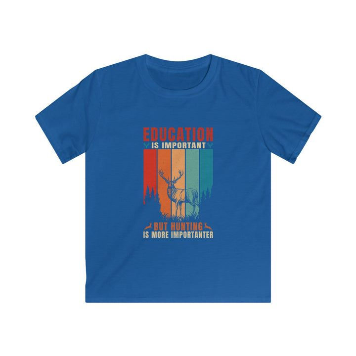 Hunting Education - Kids Softstyle Tee