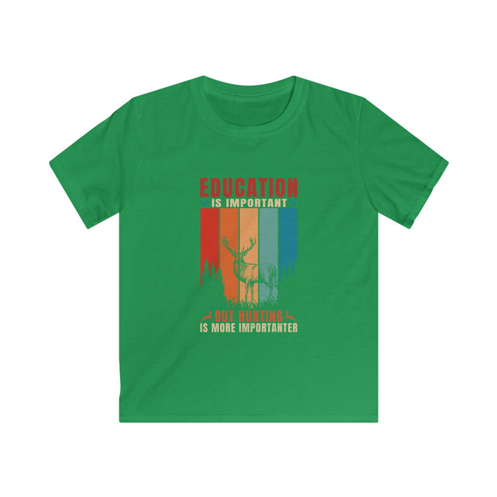 Hunting Education - Kids Softstyle Tee