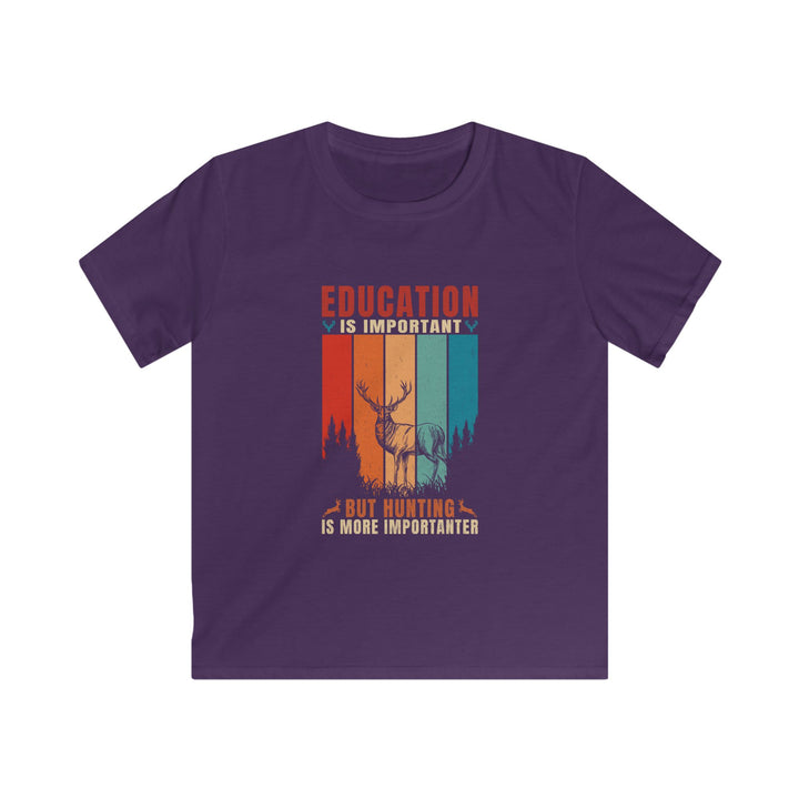 Hunting Education - Kids Softstyle Tee