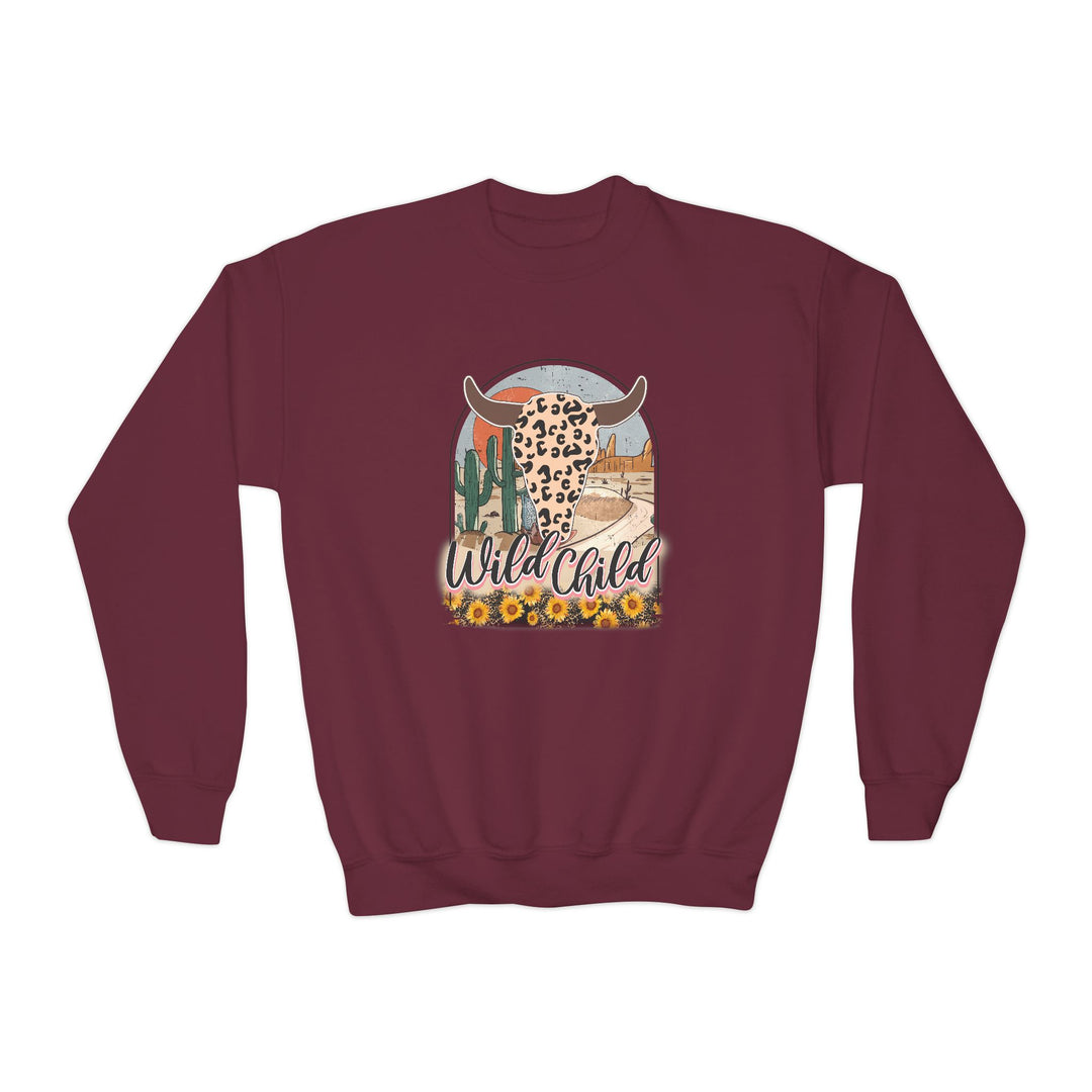Wild Child - Youth Crewneck Sweatshirt