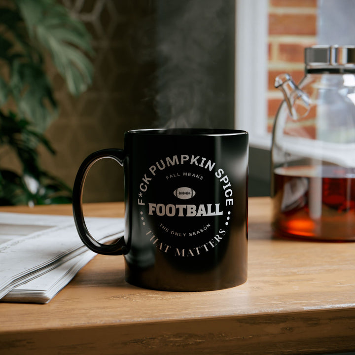 F*ck Pumpkin Spice - Black Mug (11oz, 15oz)