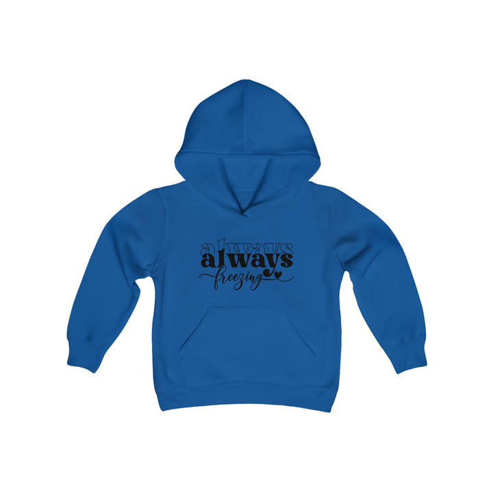 Always Freezing - Youth Heavy Blend Hooded Sweatshirt