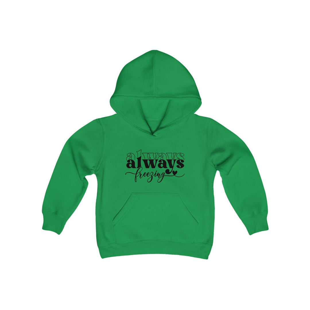 Always Freezing - Youth Heavy Blend Hooded Sweatshirt