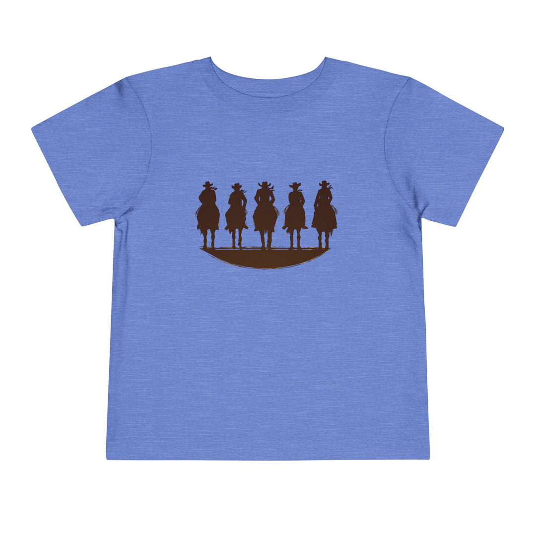 Cowboy Silhouette - Toddler Short Sleeve Tee