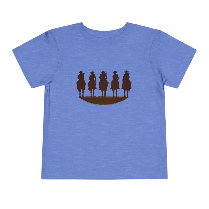 Cowboy Silhouette - Toddler Short Sleeve Tee