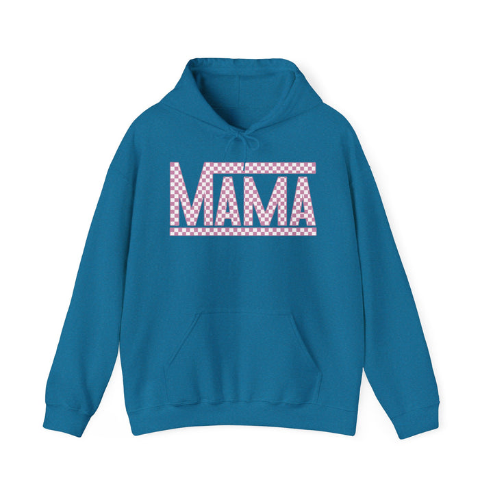 Pink Check Mama - Unisex Heavy Blend™ Hooded Sweatshirt