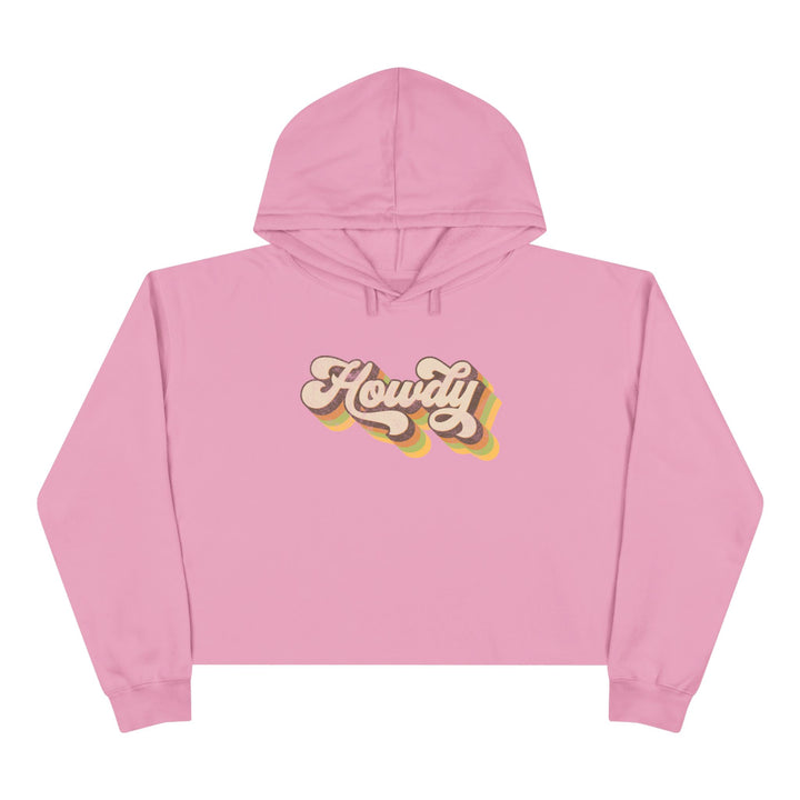 Howdy - Crop Hoodie