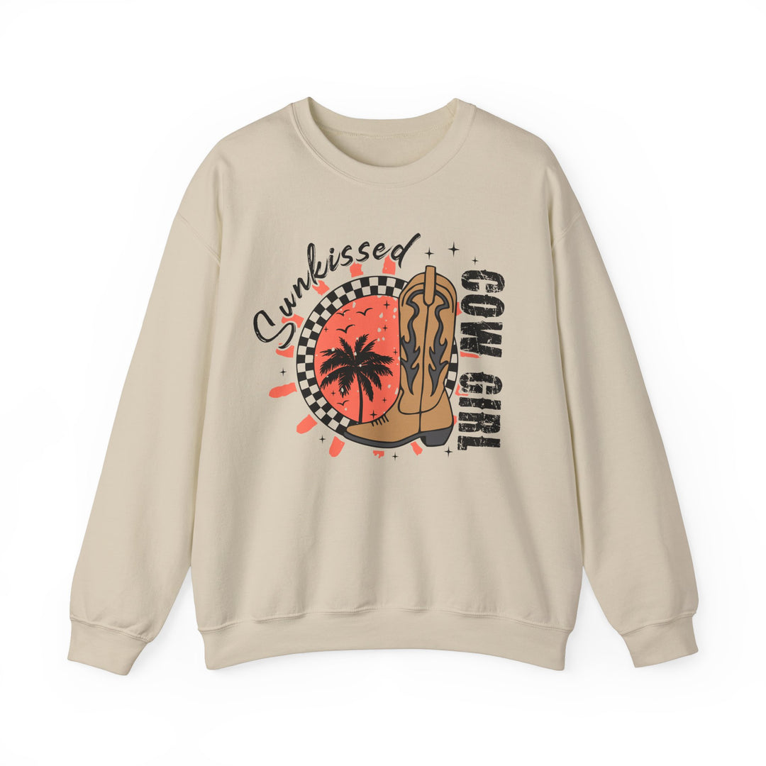 Sunkissed Cowgirl - Unisex Heavy Blend™ Crewneck Sweatshirt