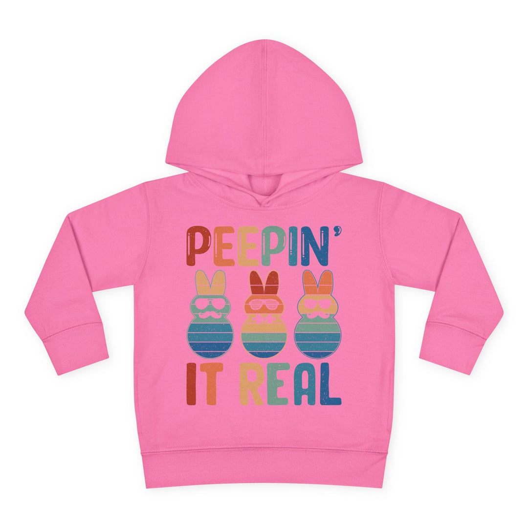 Peepin It Real - Toddler Pullover Fleece Hoodie