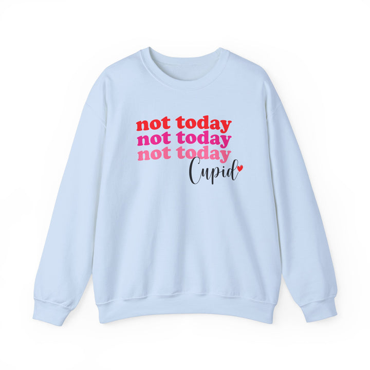 Not Today Cupid - Unisex Heavy Blend™ Crewneck Sweatshirt