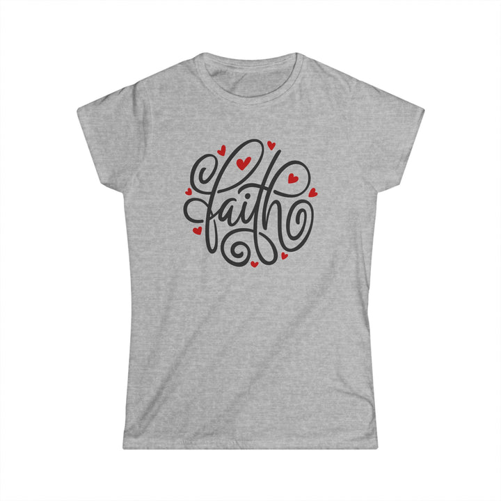 Faith Hearts - Women's Softstyle Tee