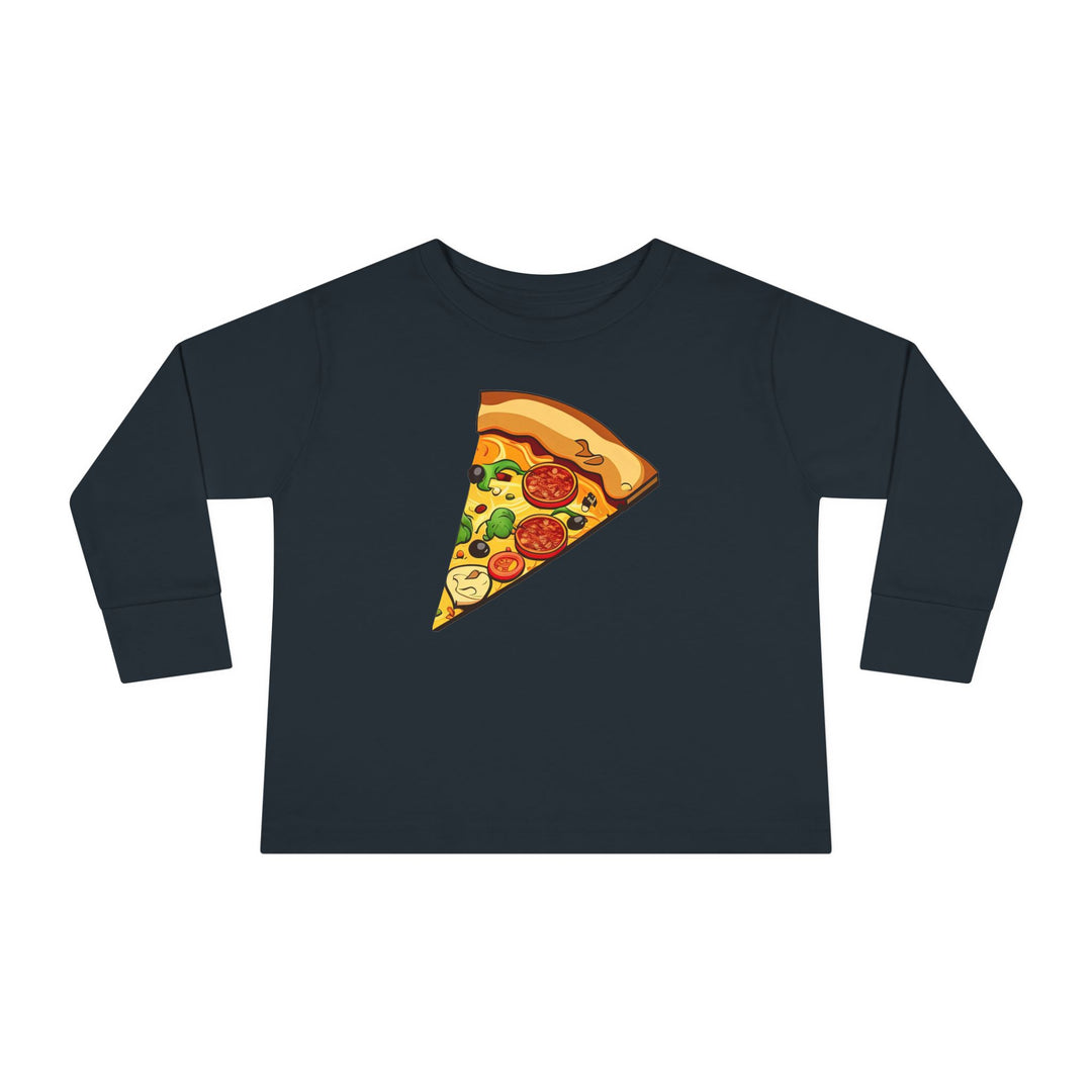 Pizza Slice - Toddler Long Sleeve Tee