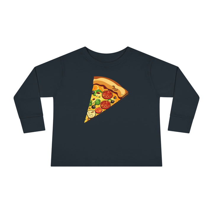 Pizza Slice - Toddler Long Sleeve Tee