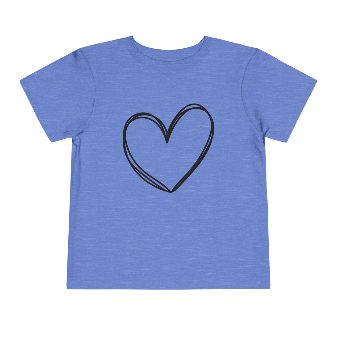 Heart - Toddler Short Sleeve Tee