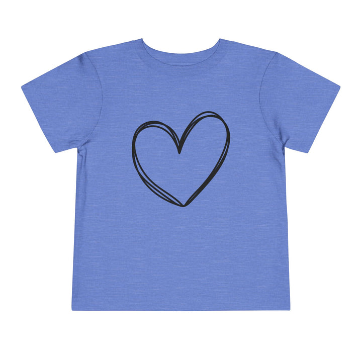 Heart - Toddler Short Sleeve Tee