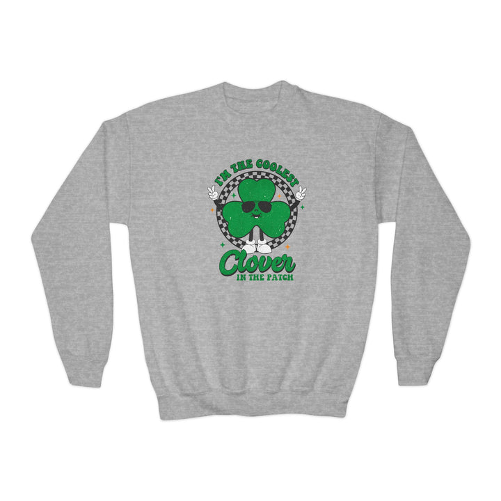 Coolest Clover - Youth Crewneck Sweatshirt