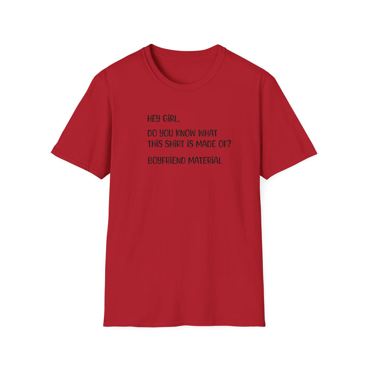 Boyfriend Material - Unisex Softstyle T-Shirt
