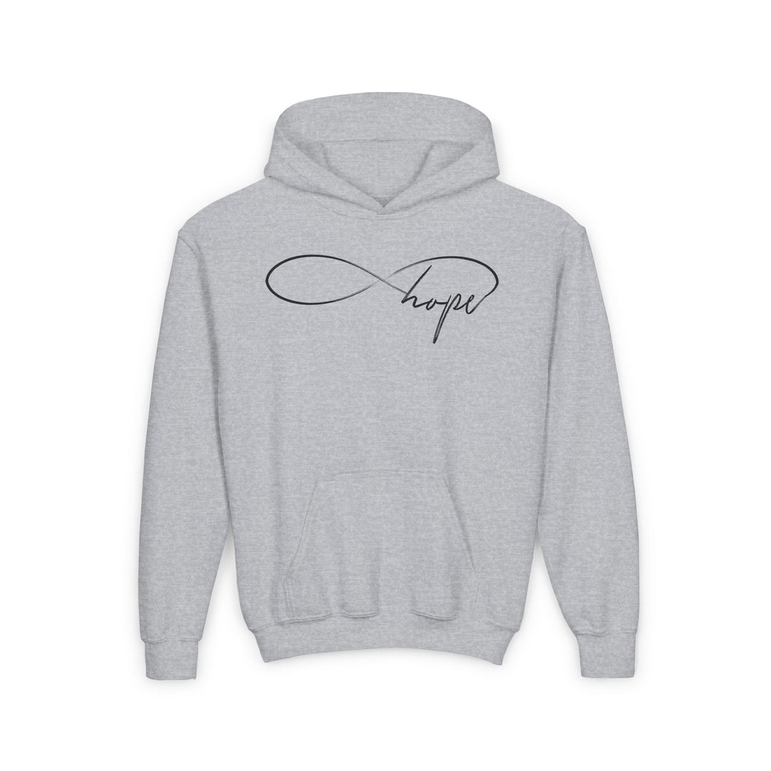 Hope Infinity - Youth Heavy Blend Hooded Sweatshirt