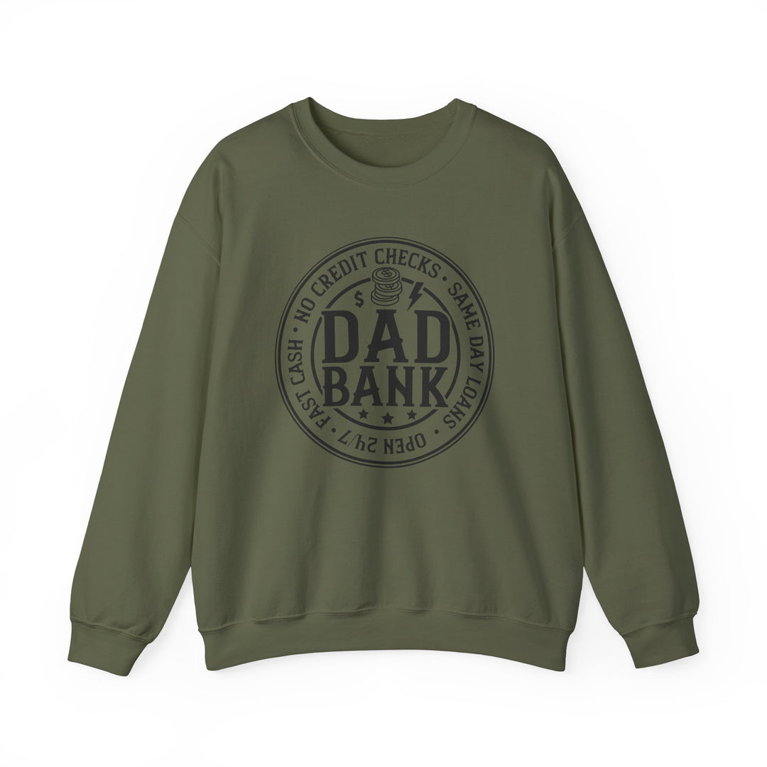 Bank Of Dad - Unisex Heavy Blend™ Crewneck Sweatshirt