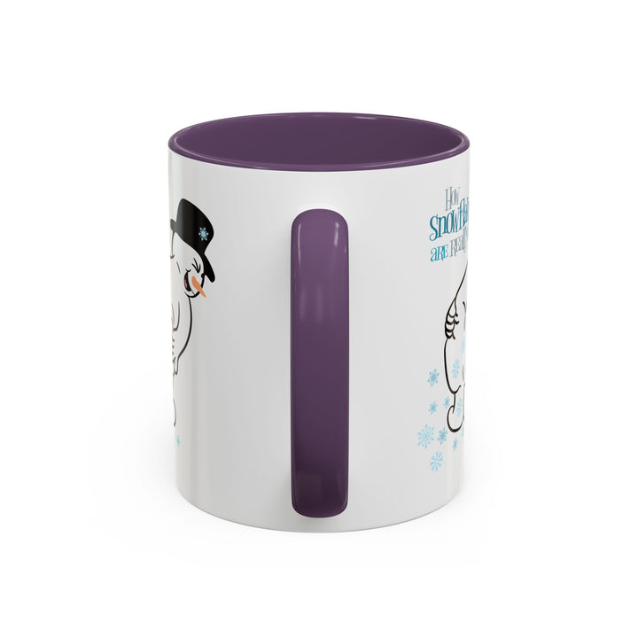 How Snowflakes Are Made - Accent Coffee Mug (11, 15oz)