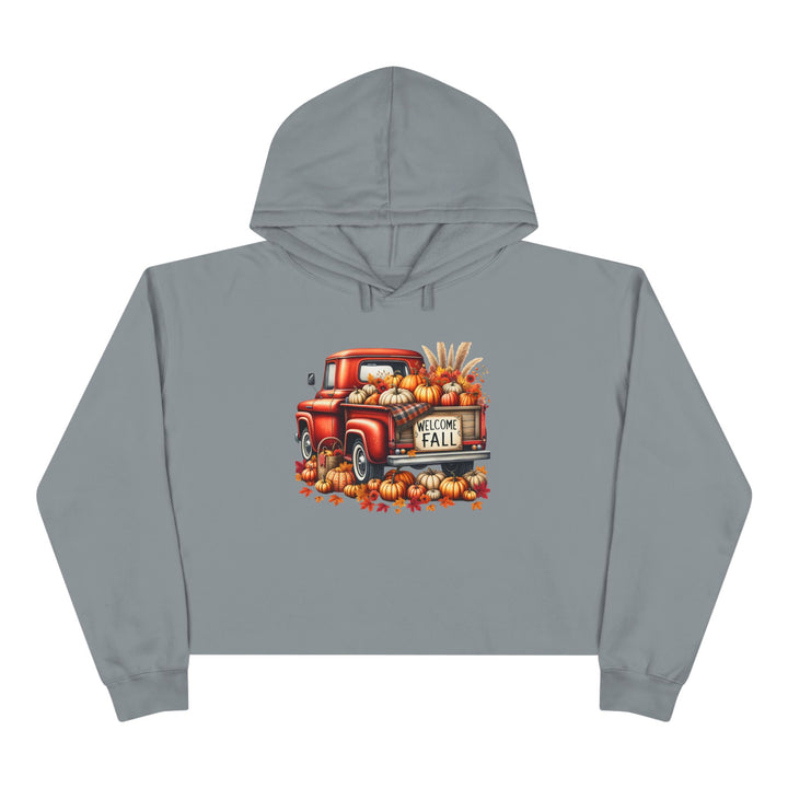 Welcome Fall - Crop Hoodie