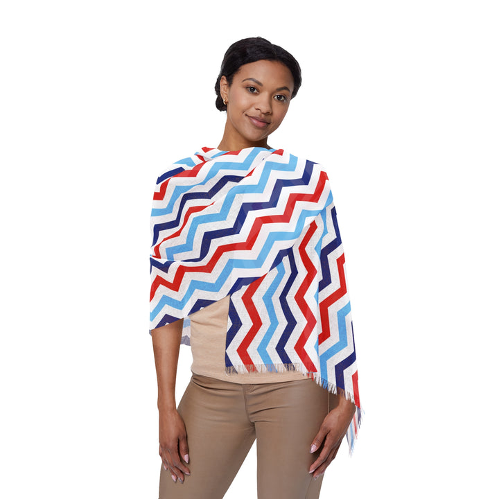 Patriotic Chevron - Light Scarf