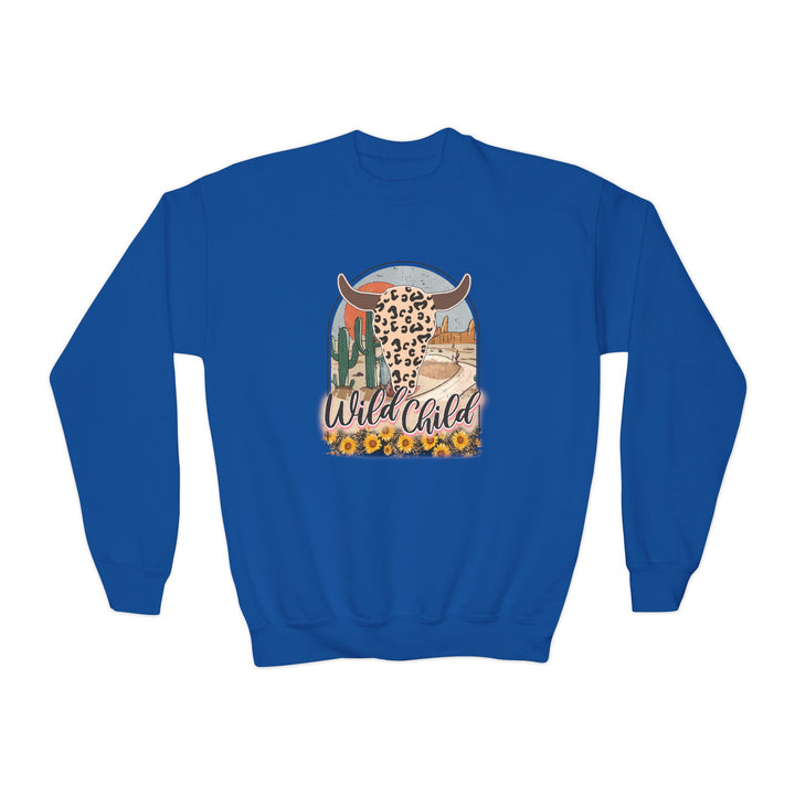 Wild Child - Youth Crewneck Sweatshirt