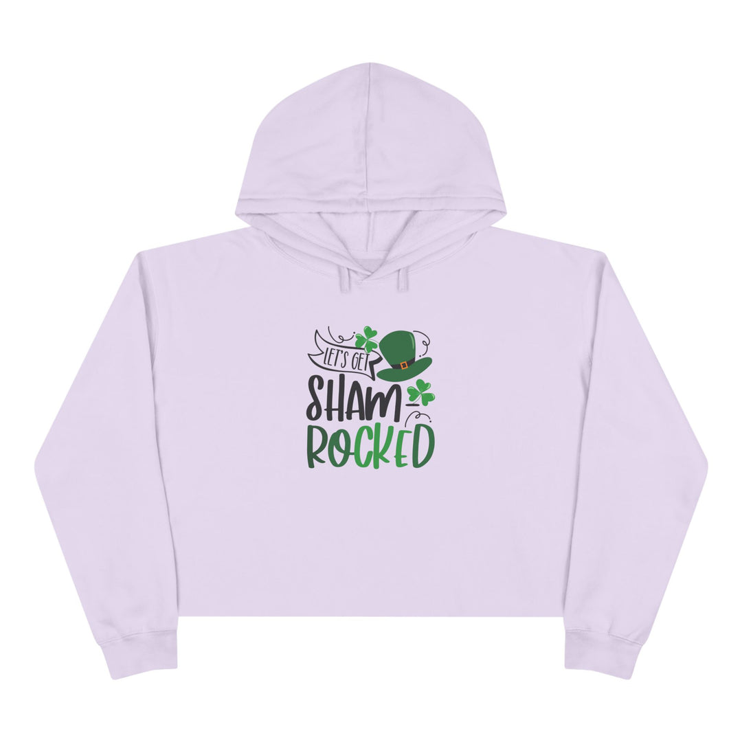 Let's Get Shamrocked - Crop Hoodie