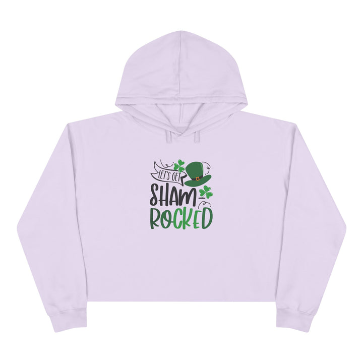 Let's Get Shamrocked - Crop Hoodie