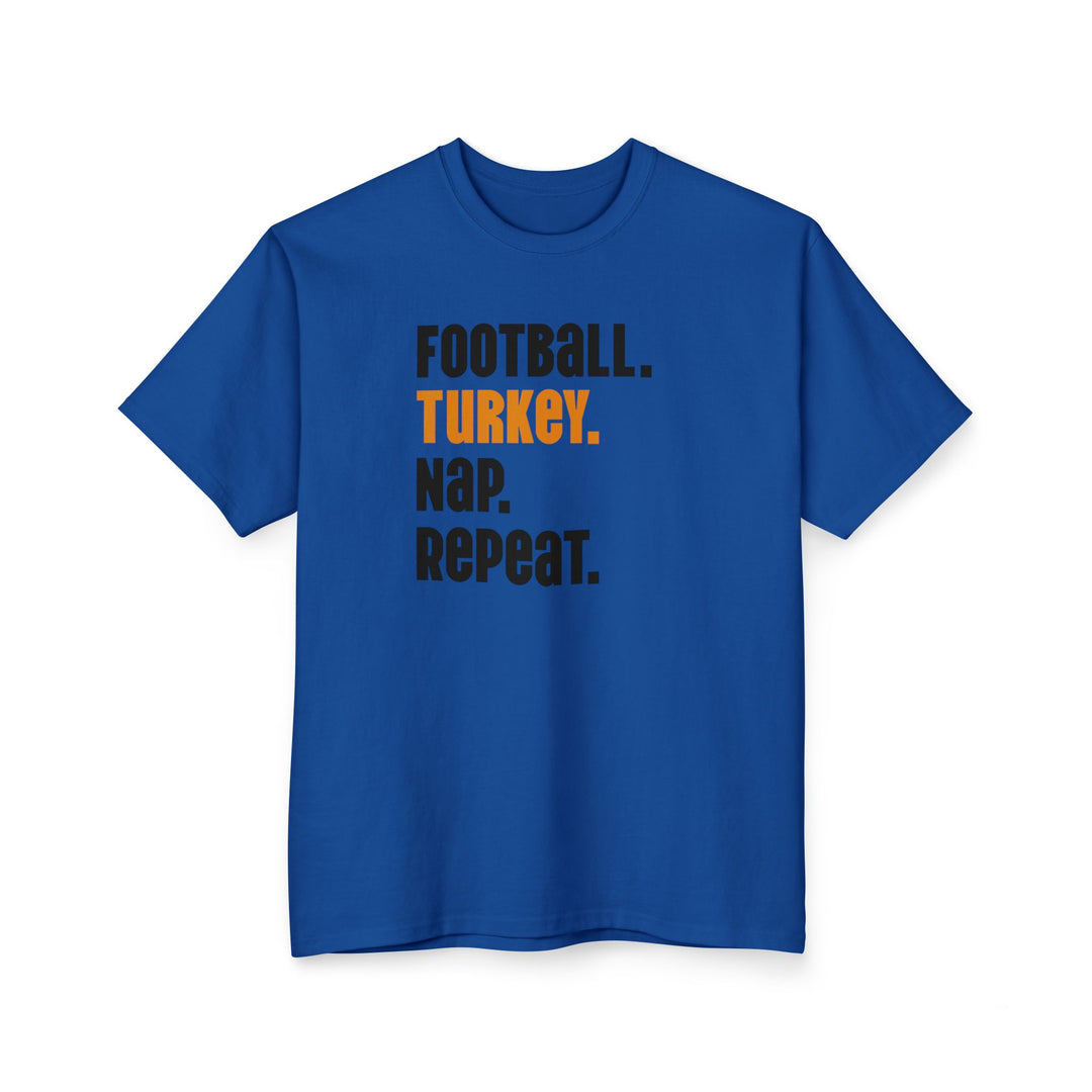 Football Turkey Nap Repeat - Unisex Ultra Cotton® Tall T-Shirt