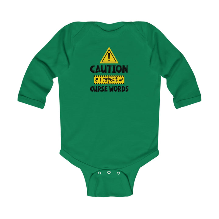 Caution - Infant Long Sleeve Bodysuit