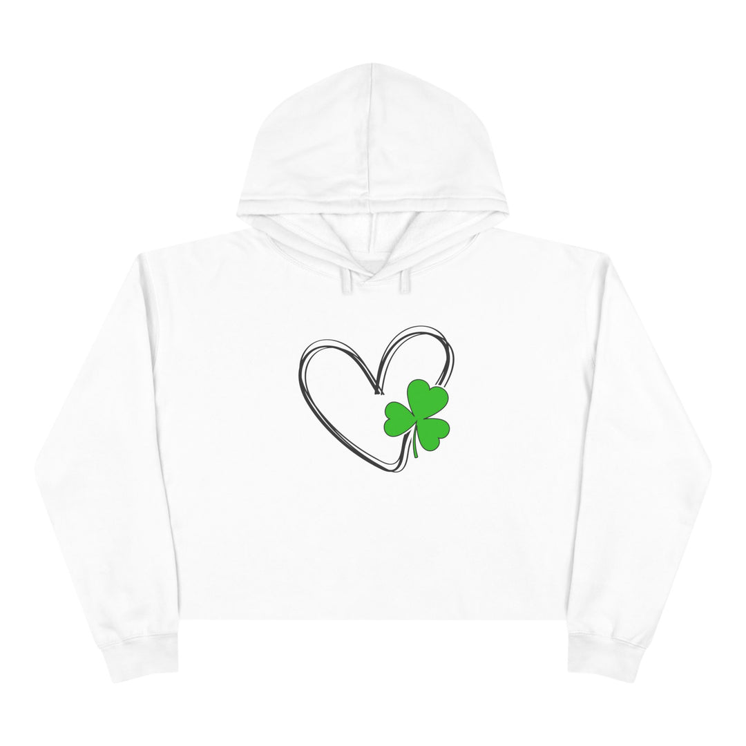 Heart & Clover - Crop Hoodie