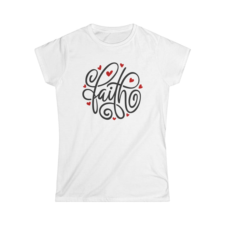 Faith Hearts - Women's Softstyle Tee