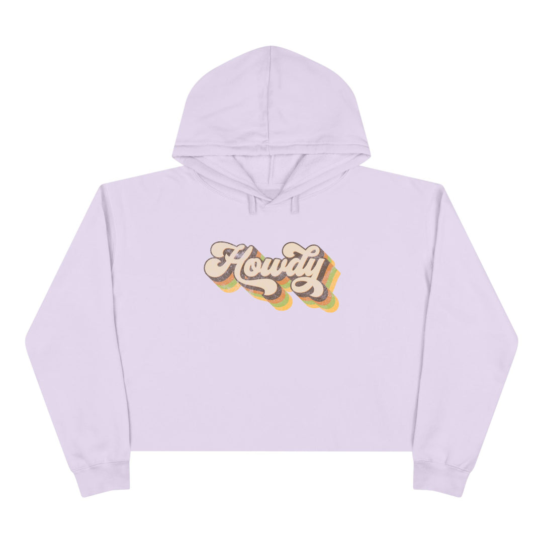 Howdy - Crop Hoodie