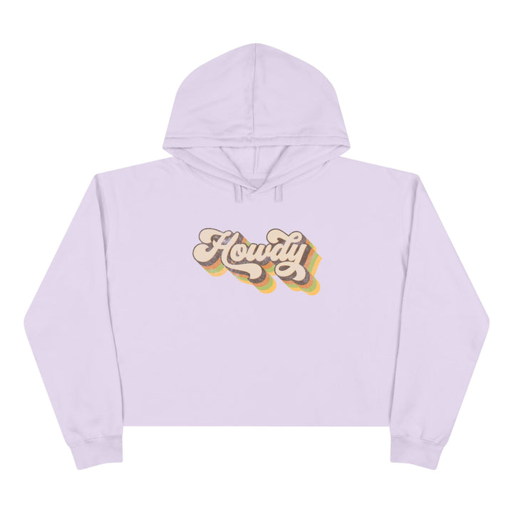Howdy - Crop Hoodie