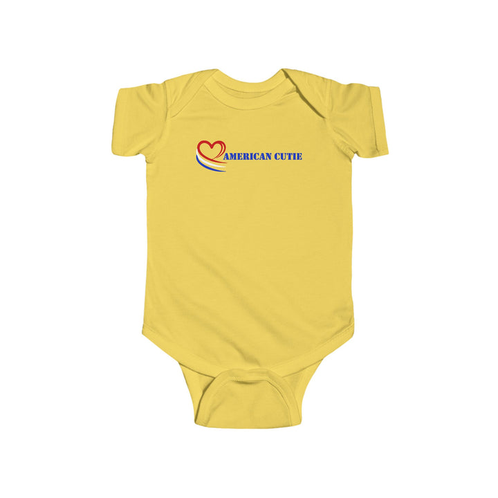 American Cutie - Infant Fine Jersey Bodysuit
