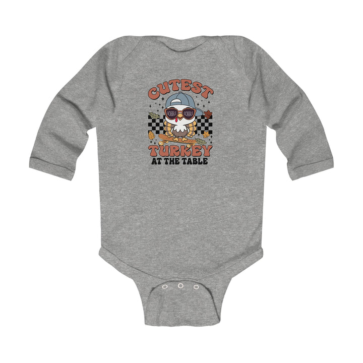 Cutest Turkey Boys - Infant Long Sleeve Bodysuit