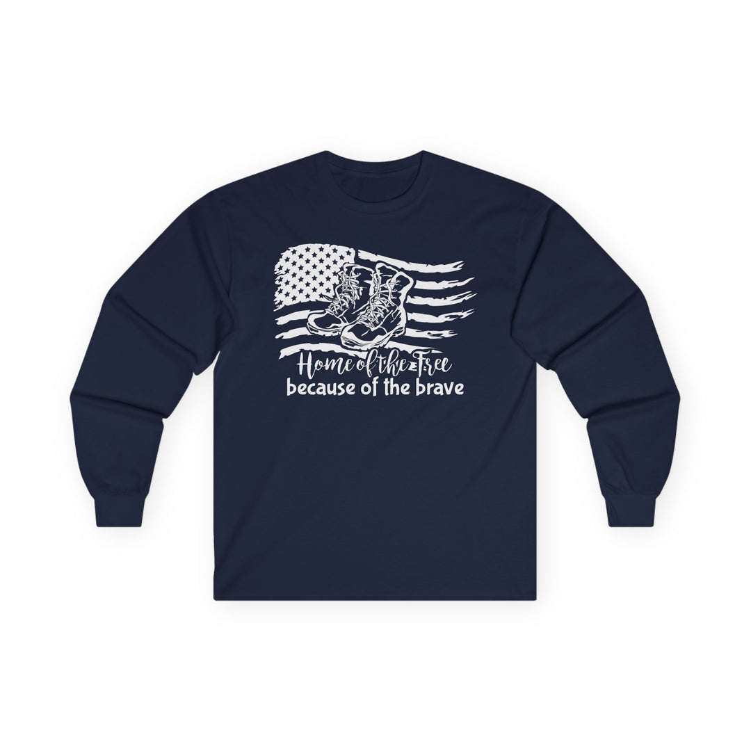 Home Of The Free - Unisex Ultra Cotton Long Sleeve Tee