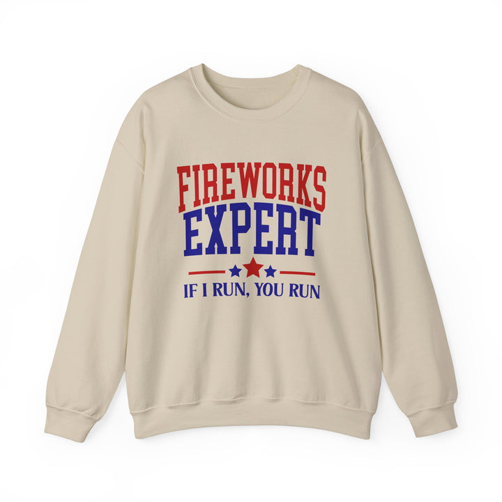 Fireworks Expert - Unisex Heavy Blend™ Crewneck Sweatshirt