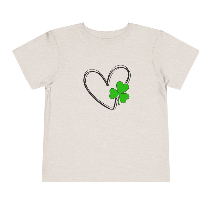 Heart & Clover - Toddler Short Sleeve Tee