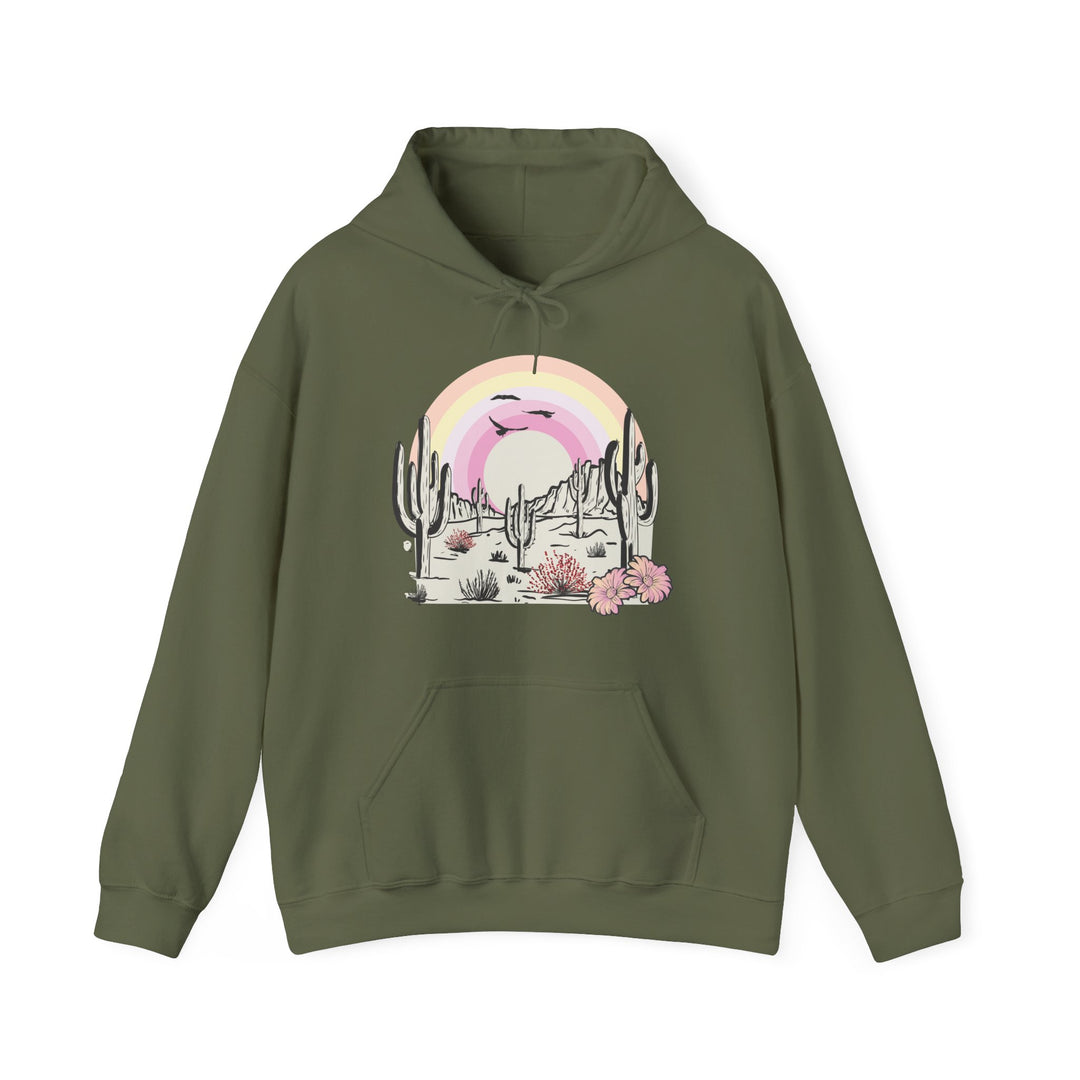 Desert Rainbow - Unisex Heavy Blend™ Hooded Sweatshirt