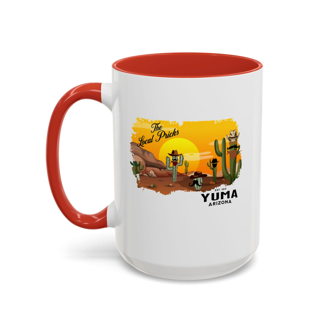 Local Pricks - Accent Coffee Mug (11, 15oz)