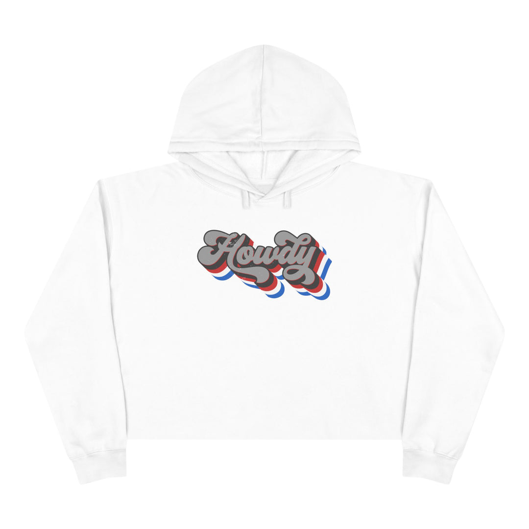 Howdy - Crop Hoodie