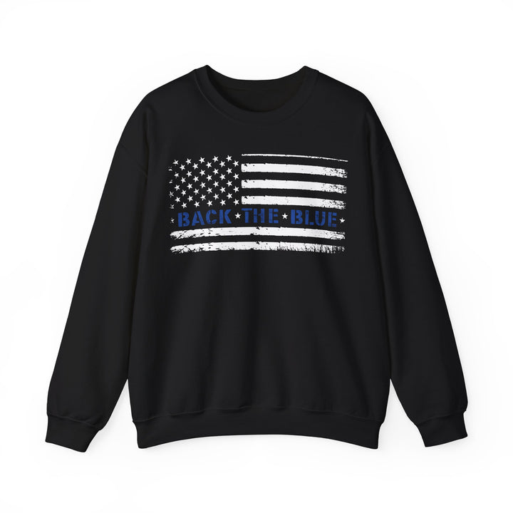 Back The Blue - Unisex Heavy Blend™ Crewneck Sweatshirt