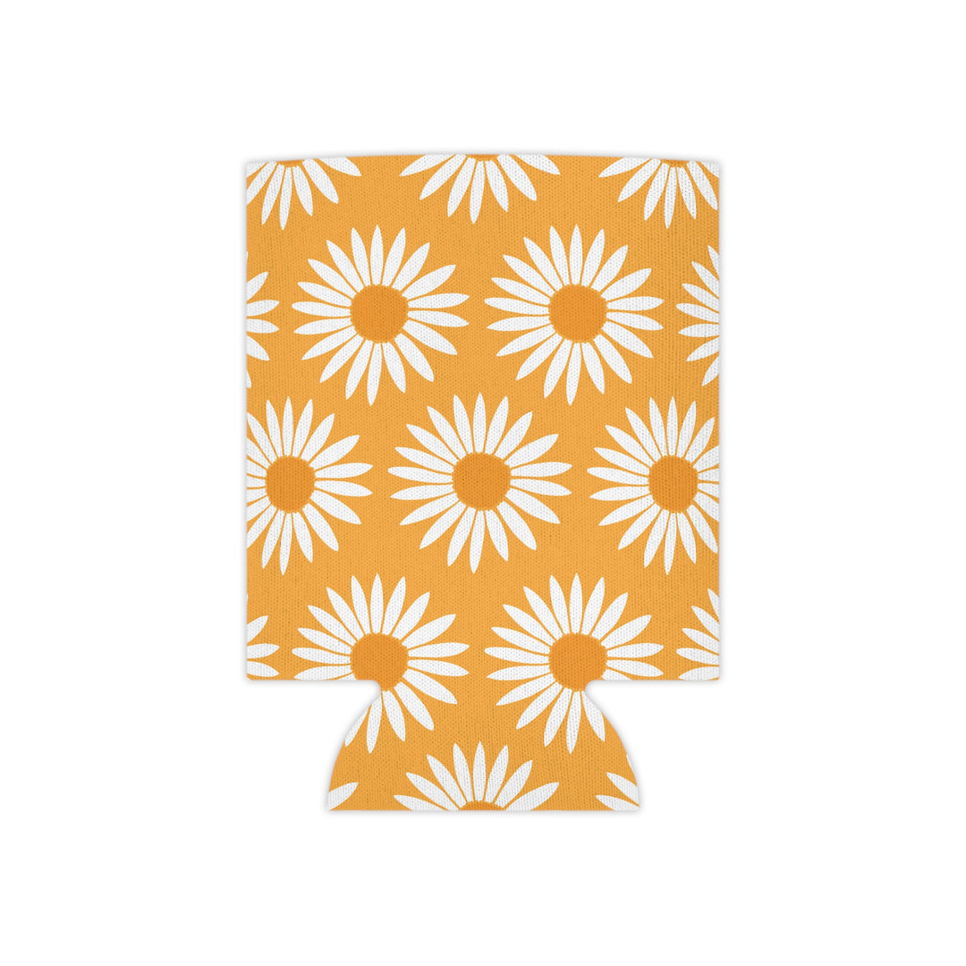 Yellow Sunflower Pattern - Can Cooler
